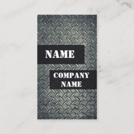 Metal card visitkort