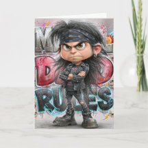 Metal Dad Regler Kort