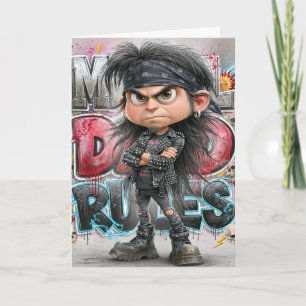 Metal Dad Regler Kort