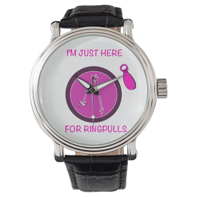 Metal Detecting  Armbandsur (Framsida)