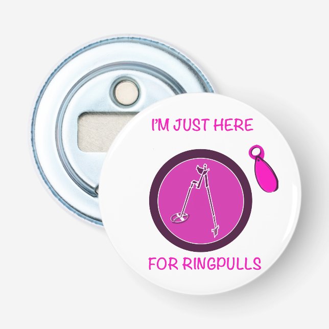 Metal Detecting  Flasköppnare (Framsidan)