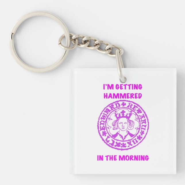 Metal Detecting Pink Hammered Coin (Framsidan)