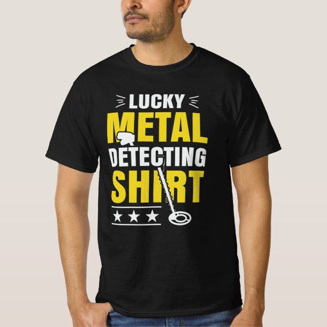 Metal Detecting  T-Shirt (Framsida)