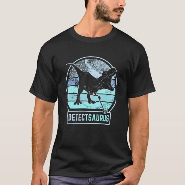Metal Detecting Treasure Hunt Detectorist  Detects T Shirt (Framsida)