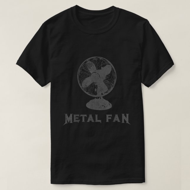 Metal Fan Funny Heavy Metal Shirt T Shirt (Design framsida)