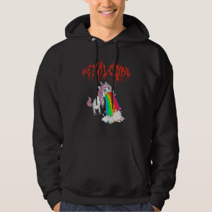 Metal Festival Kräkande Enhörning Death Metal Enhö Hoodie