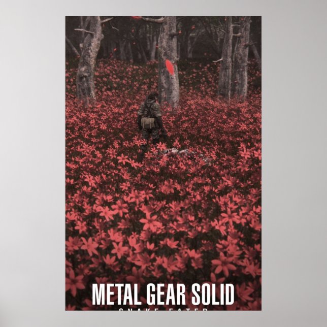 Metal Gear Solid Big Boss And The Boss Poster (Framsidan)