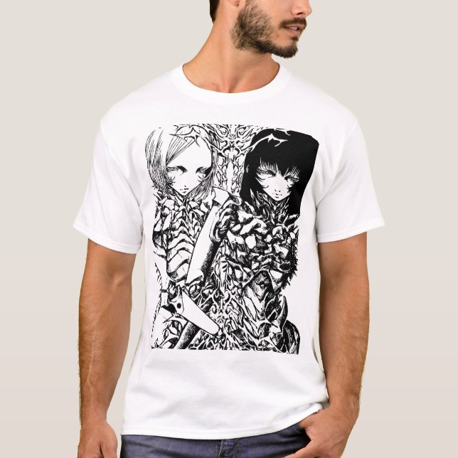METAL GIRLS BLAME CLAYMORE T SHIRT (Framsida)