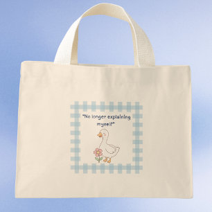 Metal Health Goose Gingham-handväska Mini Tygkasse