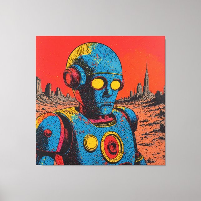 METAL HEART IRON MAN-11 CANVASTRYCK (Framsida)