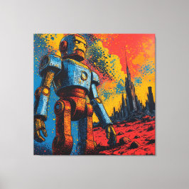 METAL HEART IRON MAN-19 CANVASTRYCK