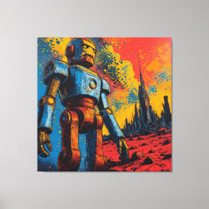 METAL HEART IRON MAN-19 CANVASTRYCK