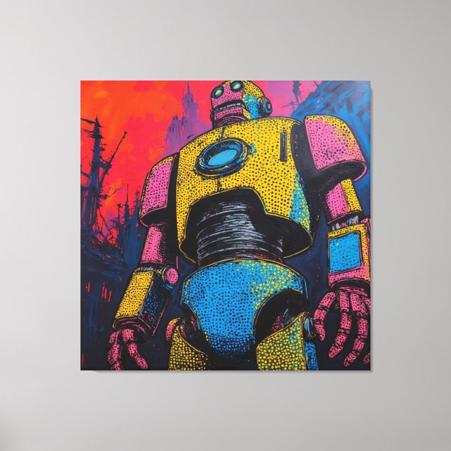 METAL HEART IRON MAN-7 CANVASTRYCK (Framsida)