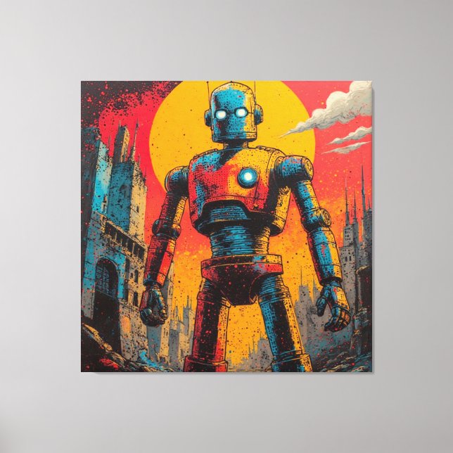 METAL HEART IRON MAN-9 CANVASTRYCK (Framsida)