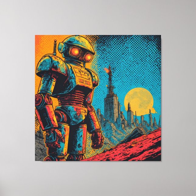 METAL HEART IRON MAN CANVASTRYCK (Framsida)