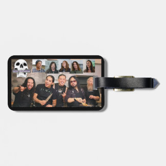 Metal Mastication Luggage Tag Bagagebricka