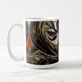 Metal Muse Bronze and Red Kaffemugg
