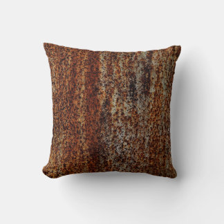 Metal texture with scratches and cracksabstract, a kudde