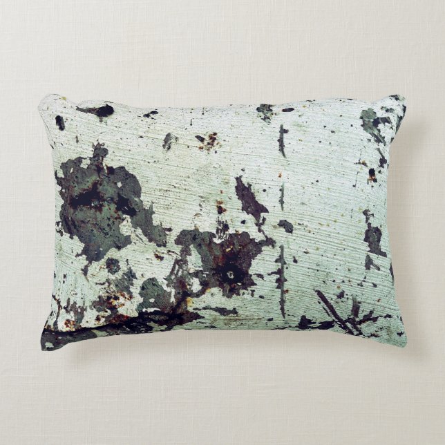 Metal texture with scratches and cracksabstract, a prydnadskudde (Framsidan)