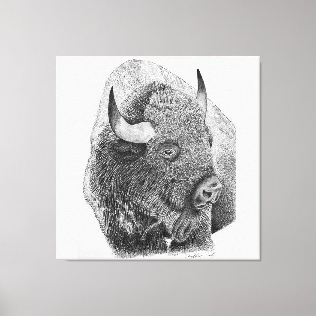 Metal Wall Art Canvastryck (Framsida)