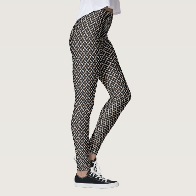 Metal Weave 2-5 Bildalternativ Leggings (Höger)