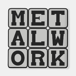 Metalarbete, arbeta med Metall Magnet