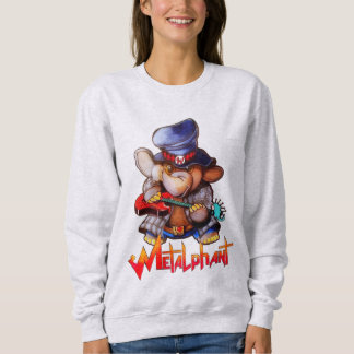 Metalfabet med Guitar Women's Sweatshirt T Shirt
