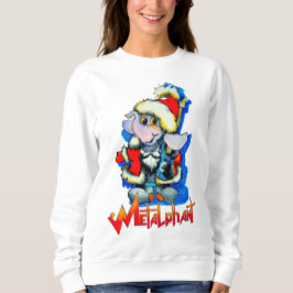 Metalfatvinter Helgdag Kvinnors sötskjorta T Shirt
