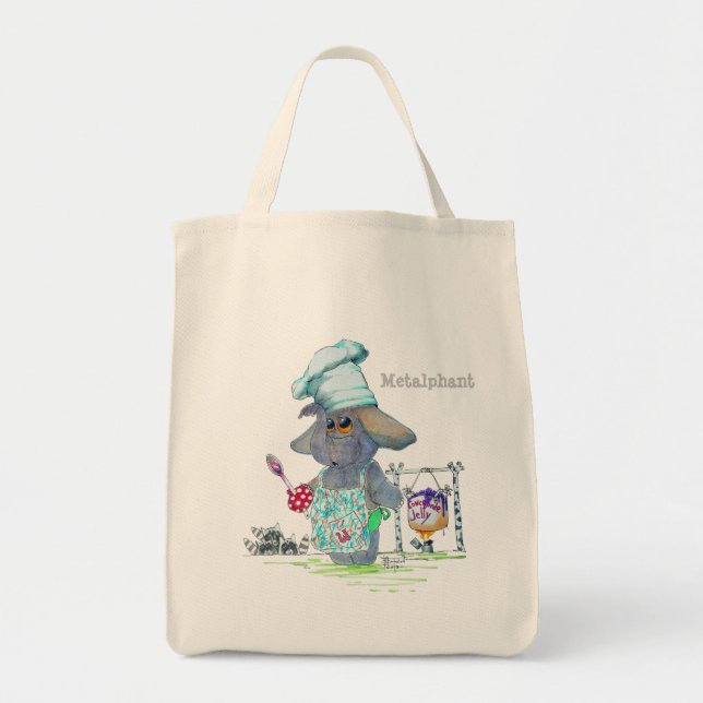 Metalfiner Chef Tote bags - Olika Stilar Tygkasse (Framsidan)