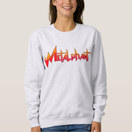 Metalfink med Guitar Women's Sweatshirt 2-design T Shirt
