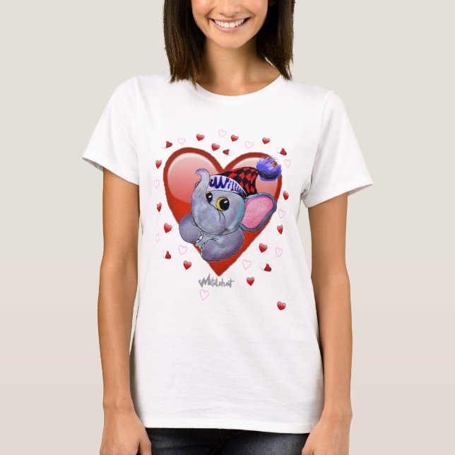Metalflant Valentine Women's Basic T-Shirt (Framsida)