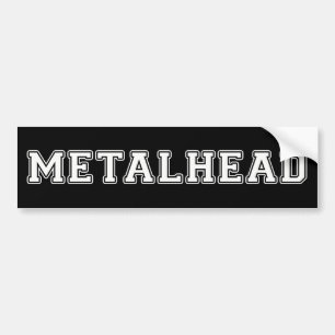 Metalhead Bildekal