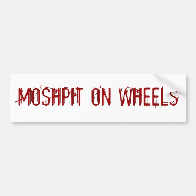 Metalhead bildekal (Framsidan)