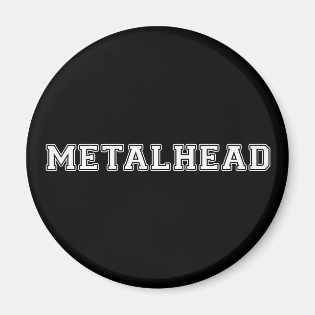 Metalhead Magnet (Framsidan)
