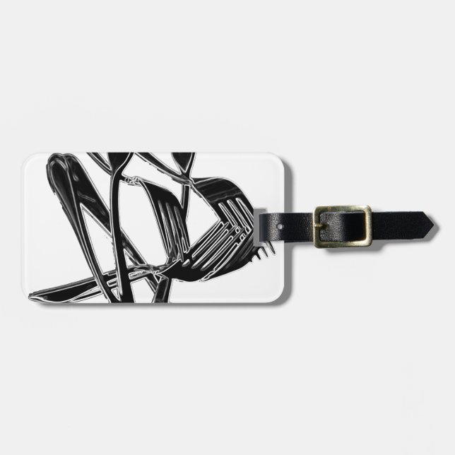 Metalik Bagagebricka (Horisontell Framsida)