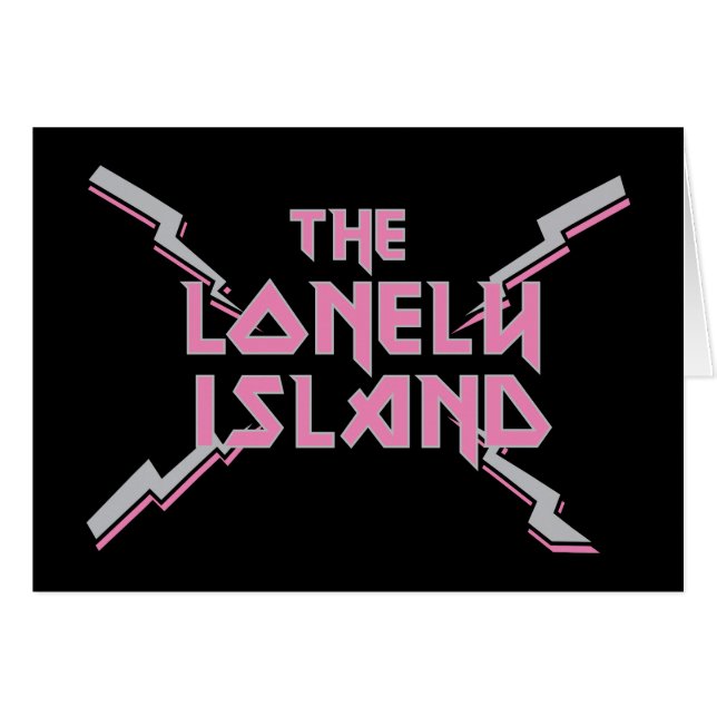 Metall 2 hälsningskort (Framsidan Horizontal)