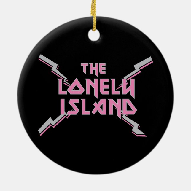 Metall 2 julgransprydnad keramik (Baksidan)