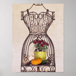 Metall-adressformulär Poster