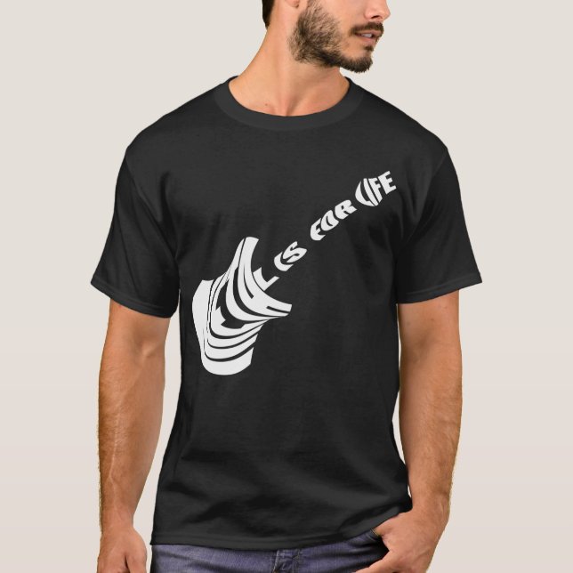 Metall är för livet t shirt (Framsida)