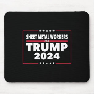 Metall-arbetare för trumpens skull 2024 musmatta
