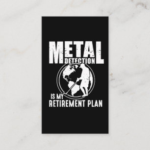 Metall-avkännare av Pension Metall Visitkort