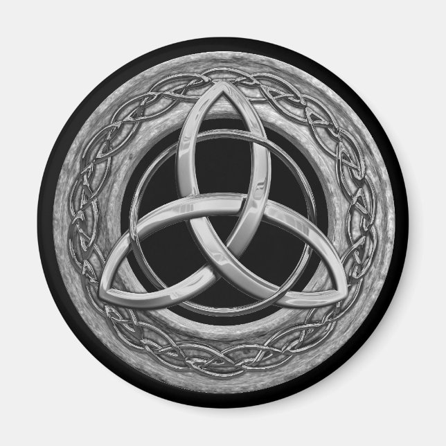 Metall Celtic Trinity Knot Magnet (Framsidan)
