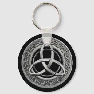 Metall Celtic Trinity Knot Nyckelring