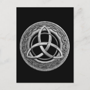 Metall Celtic Trinity Knot Vykort