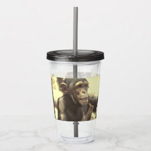 metall Chimp Take Away Mugg