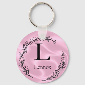 Metall-cirkelnyckelkedja, 2 tum nyckelring