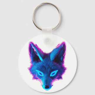 Metall-cirkelnyckelkedja, 2 tum nyckelring