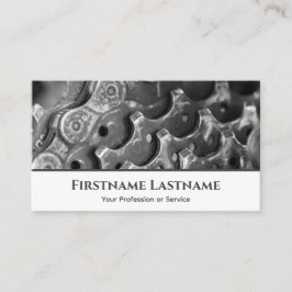 Metall-cykelpinionväxel för Bicycle Repair Shops Visitkort