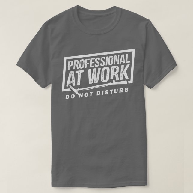 Metall    DetectionProfessional på arbetsplatsen  T Shirt (Design framsida)