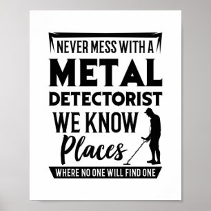 Metall Detectorist Poster